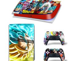 Dragon-Ball-Super-30-Years-Anniversary-PS5-Pro-Skins-Console-Controllers-Wraps-Movies-Theme-Decals-Stickers-for-PlayStation-5-4-Pro-Digital-Disc-Edition-Protective-Films_111