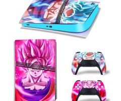 Dragon-Ball-Super-Saiyan-Pink-Cyan-PS5-Pro-Skins-Console-Controllers-Wraps-Movies-Theme-Decals-Stickers-for-PlayStation-5-4-Pro-Digital-Disc-Edition-Protective-Films_062
