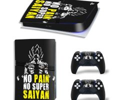 DragonBall-No-Pain-No-Super-Saiyan-PS5-Pro-Skins-Console-Controllers-Wraps-Movies-Theme-Decals-Stickers-for-PlayStation-5-4-Pro-Digital-Disc-Edition-Protective-Films_008