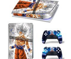 Super-Saiyan-Muscle-Master-On-Grey-PS5-Pro-Skins-Console-Controllers-Wraps-Movies-Theme-Decals-Stickers-for-PlayStation-5-4-Pro-Digital-Disc-Edition-Protective-Films_009