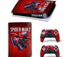 Spider-Man-2-Fighting-Together-PS5-Slim-Skins-Console-Controller-Wraps-Cover-Plates-Decals-Stickers-Set-for-Sony-PlayStation-5-Slim-Digital-Disc-Edition-Game-Theme_74