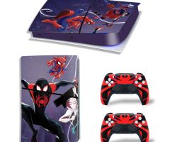 Spider-Man-Miles-Morales-Mini-Cartoon-PS5-Slim-Skins-Console-Controller-Wraps-Cover-Plates-Decals-Stickers-Set-for-Sony-PlayStation-5-Slim-Digital-Disc-Edition-Game-Theme_27