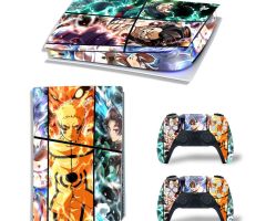Dragon-Ball-Fierce-Fighting-3-Figures-PS5-Slim-Skins-Console-Controllers-Wraps-Movies-Theme-Decals-Stickers-for-PlayStation-5-4-Slim-Digital-Disc-Edition-Protective-Films_051