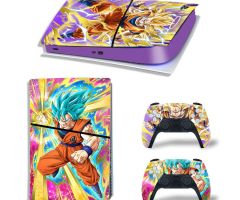Dragon-Ball-Fighting-Gold-On-Purple-PS5-Slim-Skins-Console-Controllers-Wraps-Movies-Theme-Decals-Stickers-for-PlayStation-5-4-Slim-Digital-Disc-Edition-Protective-Films_097