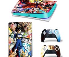 Dragon-Ball-Goku-VS-Vegeta-Colorful-PS5-Slim-Skins-Console-Controllers-Wraps-Movies-Theme-Decals-Stickers-for-PlayStation-5-4-Slim-Digital-Disc-Edition-Protective-Films_034