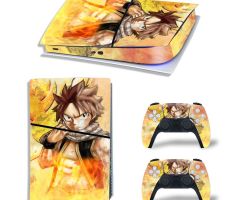 Dragon-Ball-Goku-Wearing-Scarf-On-Yellow-PS5-Slim-Skins-Console-Controllers-Wraps-Movies-Theme-Decals-Stickers-for-PlayStation-5-4-Slim-Digital-Disc-Edition-Protective-Films_007