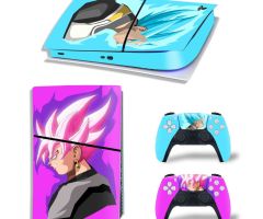 Dragon-Ball-Profile-Painting-Cyan-Rose-PS5-Slim-Skins-Console-Controllers-Wraps-Movies-Theme-Decals-Stickers-for-PlayStation-5-4-Slim-Digital-Disc-Edition-Protective-Films_084