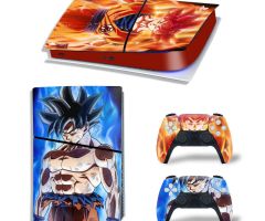 Dragon-Ball-Ready-For-Fighting-Blue-Red-PS5-Slim-Skins-Console-Controllers-Wraps-Movies-Theme-Decals-Stickers-for-PlayStation-5-4-Slim-Digital-Disc-Edition-Protective-Films_059