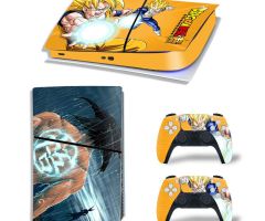 Dragon-Ball-Super-Energy-Attack-Yellow-PS5-Slim-Skins-Console-Controllers-Wraps-Movies-Theme-Decals-Stickers-for-PlayStation-5-4-Slim-Digital-Disc-Edition-Protective-Films_083