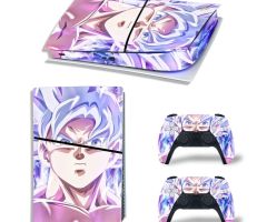 Dragon-Ball-Transformation-White-Purple-PS5-Slim-Skins-Console-Controllers-Wraps-Movies-Theme-Decals-Stickers-for-PlayStation-5-4-Slim-Digital-Disc-Edition-Protective-Films_043