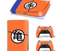 Dragon-Ball-Wu-Roshi-Logo-On-Orange-PS5-Slim-Skins-Console-Controllers-Wraps-Movies-Theme-Decals-Stickers-for-PlayStation-5-4-Slim-Digital-Disc-Edition-Protective-Films_021