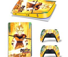 Dragon-Ball-Z-Goku-In-Combat-Golden-PS5-Slim-Skins-Console-Controllers-Wraps-Movies-Theme-Decals-Stickers-for-PlayStation-5-4-Slim-Digital-Disc-Edition-Protective-Films_023