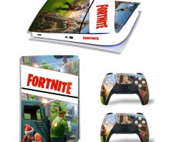 Fortnite-Battle-Royale-Ambush-Christmas-Rarest-PS5-Slim-Skins-Console-Controller-Games-Theme-Decals-Stickers-Best-for-PlayStation-5-Slim-Digital-Disc-Edition-Cover-Plates-Skin