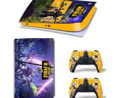 Fortnite-Battle-Royale-Yellow-Rarest-PS5-Slim-Skins-Console-Controller-Games-Theme-Decals-Stickers-Best-for-PlayStation-5-Slim-Digital-Disc-Edition-Cover-Plates-Skin_061
