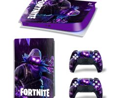 Fortnite-Dark-Purple-Death-Rarest-PS5-Slim-Skins-Console-Controller-Games-Theme-Decals-Stickers-Best-for-PlayStation-5-Slim-Digital-Disc-Edition-Cover-Plates-Skin_072