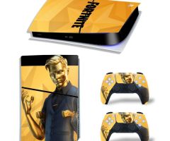 Fortnite-Gold-Man-Rarest-PS5-Slim-Skins-Console-Controller-Games-Theme-Decals-Stickers-Best-for-PlayStation-5-Slim-Digital-Disc-Edition-Cover-Plates-Skin_113