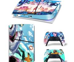 Fortnite-Hunting-Shark-Rarest-PS5-Slim-Skins-Console-Controller-Games-Theme-Decals-Stickers-Best-for-PlayStation-5-Slim-Digital-Disc-Edition-Cover-Plates-Skin_013