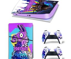 Fortnite-Purple-Painting-Horse-Rarest-PS5-Slim-Skins-Console-Controller-Games-Theme-Decals-Stickers-Best-for-PlayStation-5-Slim-Digital-Disc-Edition-Cover-Plates-Skin_095