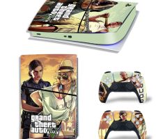 GTA-5-Five-Arrested-Girl-Yellow-Green-Best-PS5-Slim-Skins-Console-Controller-Grand-Theft-Auto-6-V-VI-Decals-Stickers-for-PlayStation-5-Slim-Digital-Disc-Edition-Protective-Films