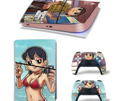GTA-Dora-Zero-Sexy-Shizuka-Best-PS5-Slim-Skins-Console-Controller-Grand-Theft-Auto-6-V-VI-Decals-Stickers-for-PlayStation-5-Slim-Digital-Disc-Edition-Protective-Films_07_2