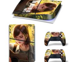 Last-Of-Us-2-Cartoon-Ellie-Plays-Guitar-PS5-Slim-Skins-Console-And-Controllers-Wraps-Game-Movie-Theme-Decals-Stickers-for-PlayStation-5-Slim-Digital-Disc-Edition-Protective-Films_12