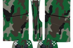 Camouflage-Green-PlayStation-5-PS5-Slim-Console-and-Controller-Protective-Skins-Decal-Sticker-Shell-Protector