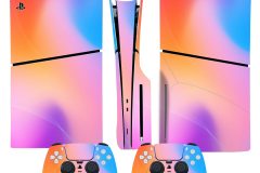 Colorful-Fog-B-PlayStation-5-PS5-Slim-Console-and-Controller-Protective-Skins-Decal-Sticker-Shell-Protector