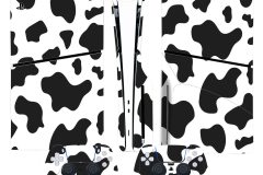 Cow-Pattern-PlayStation-5-PS5-Slim-Console-and-Controller-Protective-Skins-Decal-Sticker-Shell-Protector