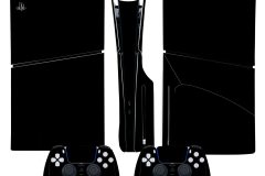 Frosted-Black-PlayStation-5-PS5-Slim-Console-and-Controller-Protective-Skins-Decal-Sticker-Shell-Protector