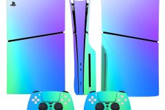 Soft-Blue-Green-PlayStation-5-PS5-Slim-Console-and-Controller-Protective-Skins-Decal-Sticker-Shell-Protector