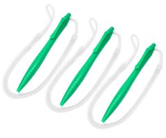 3DS-2DS-NDS-DSi-Extra-Stylus-Universal-Big-Pencil-Touch-Pen-for-Nintendo-Wii-U-Gamepad-New-3DS-2DS-XL-LL-NDSi-DS-Lite-NDSL-Resistive-Touchpen-Spring-Lanyard-Pack-3-Clear-Green