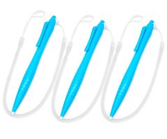 3DS-2DS-NDS-DSi-Extra-Stylus-Universal-Big-Pencil-Touch-Pen-for-Nintendo-Wii-U-Gamepad-New-3DS-2DS-XL-LL-NDSi-DS-Lite-NDSL-Resistive-Touchpen-Spring-Lanyard-Pack-3-Clear-Sky-Blue