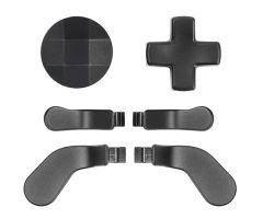 Xbox-One-Elite-2-Controller-Metal-Buttons-Replacement-D-Pad-Trigger-Paddles-Switch-Puller-Set-6-PCS-Black