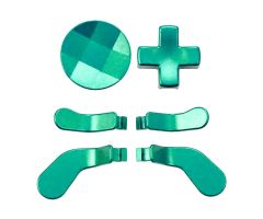 Xbox-One-Elite-2-Controller-Metal-Buttons-Replacement-D-Pad-Trigger-Paddles-Switch-Puller-Set-6-PCS-Blue-Green