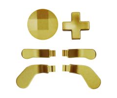 Xbox-One-Elite-2-Controller-Metal-Buttons-Replacement-D-Pad-Trigger-Paddles-Switch-Puller-Set-6-PCS-Gold