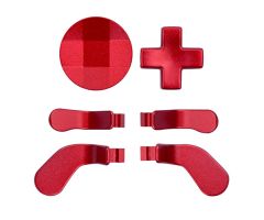 Xbox-One-Elite-2-Controller-Metal-Buttons-Replacement-D-Pad-Trigger-Paddles-Switch-Puller-Set-6-PCS-Red