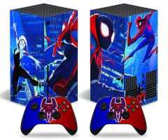 2_Xbox-Series-X-S-Spider-Man-Skins-Protective-Wraps-Spiderman-Theme-Decal-Stickers-for-Xbox-Series-X-S-Video-Game-Console-and-Wireless-Controllers-Cartoon-Blue
