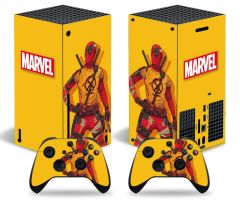 2_Xbox-Series-X-S-Spider-Man-Skins-Protective-Wraps-Spiderman-Theme-Decal-Stickers-for-Xbox-Series-X-S-Video-Game-Console-and-Wireless-Controllers-Marvel-Yellow