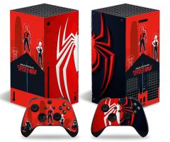 2_Xbox-Series-X-S-Spider-Man-Skins-Protective-Wraps-Spiderman-Theme-Decal-Stickers-for-Xbox-Series-X-S-Video-Game-Console-and-Wireless-Controllers-Miles-Morales-Cartoon-Red-Black