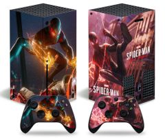 2_Xbox-Series-X-S-Spider-Man-Skins-Protective-Wraps-Spiderman-Theme-Decal-Stickers-for-Xbox-Series-X-S-Video-Game-Console-and-Wireless-Controllers-Spider-Man-Spark