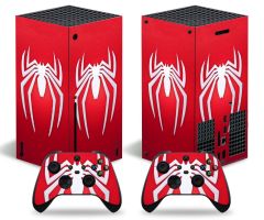 2_Xbox-Series-X-S-Spider-Man-Skins-Protective-Wraps-Spiderman-Theme-Decal-Stickers-for-Xbox-Series-X-S-Video-Game-Console-and-Wireless-Controllers-Spiders-A