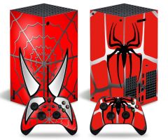 2_Xbox-Series-X-S-Spider-Man-Skins-Protective-Wraps-Spiderman-Theme-Decal-Stickers-for-Xbox-Series-X-S-Video-Game-Console-and-Wireless-Controllers-Teeth