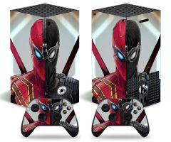 2_Xbox-Series-X-S-Spider-Man-Skins-Protective-Wraps-Spiderman-Theme-Decal-Stickers-for-Xbox-Series-X-S-Video-Game-Console-and-Wireless-Controllers-Two-Generation-Men