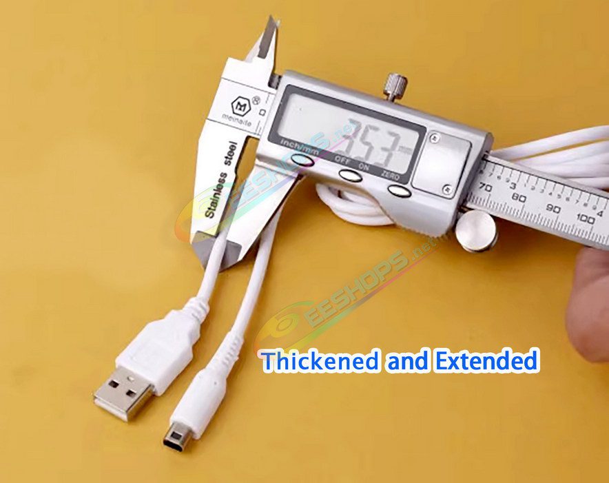  Cheap New Nintendo 3DS XL / LL Charger AC Power Supply Adapter EU Plug + 9.85 ft USB Charging Cable, Best New3DS New3DSXL 3DSXL 3DSLL Handheld Console 100-240V Wall / Desktop Charge Adaptor + White 3M Thickened Extension USB Line Free Shipping 
