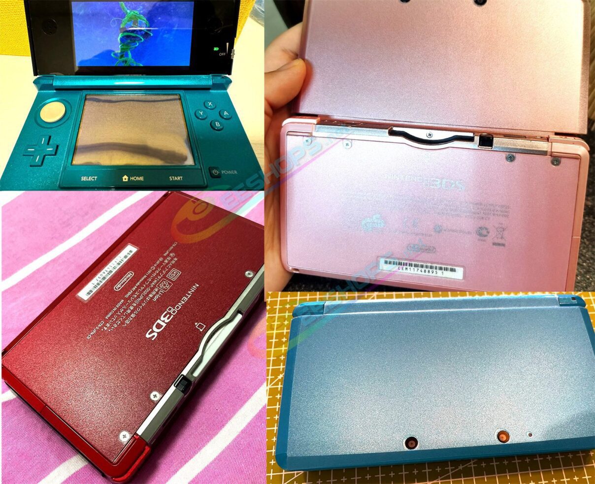  Best Nintendo 3DS Ultimate Thin Clear Frosted Skin Housing Shell Scratch-Resistant Protective Film No bubbles, Cheap 3DS Old Small Handheld Game Console, Separated Type Anti-Slip Full Cover Soft Protector Stickers Full Set 100% Fit Free Shipping 