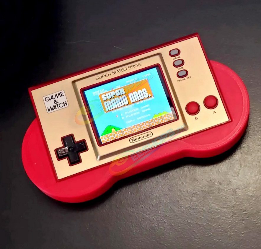  Best Nintendo Game&Watch Hand Grip Gaming Handle Green Color, Cheap New Game Watch Game&Watch Handheld Console, DIY Customized Non-Slip HandGrip Prosthetics Holder Showing Stand Display Support 100% Fit Accessories Free Shipping 