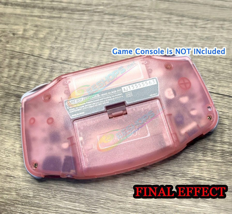  Best Nintendo GameBoy Advance Frosted Shell Protector Film Scratch-Resistant Ultimate Thin Clear Skins, Cheap New Game Boy Advanced Handheld Console, Custom DIY Anti-Slip No bubbles Complete Cover Protective Sticker Full Set Free Shipping 
