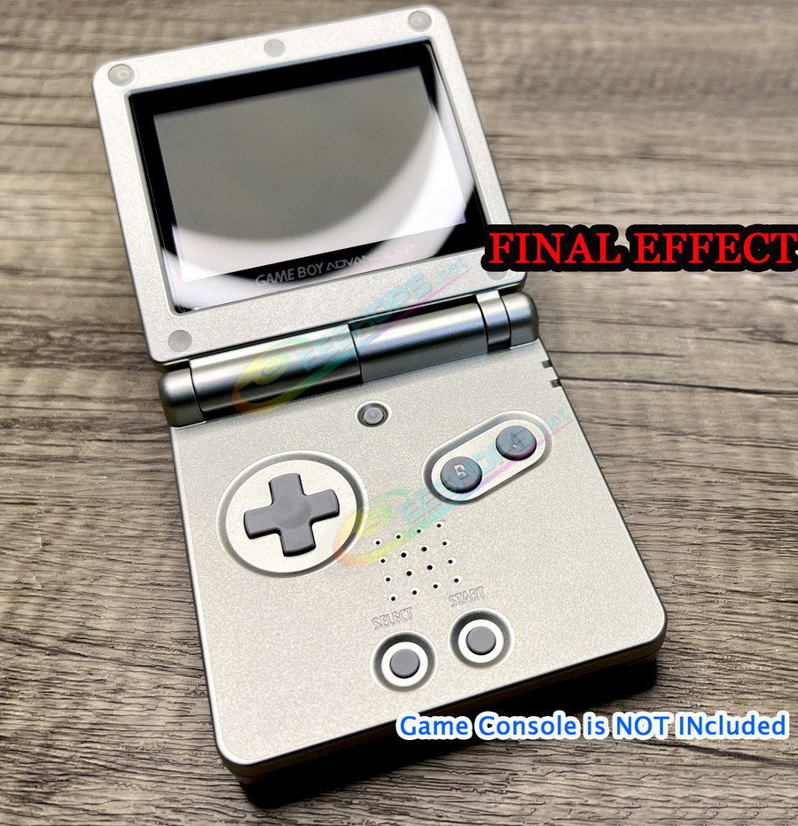  Best Nintendo GameBoy Advance SP Frosted Shell Protector Film Ultimate Thin Clear Scratch-Resistant Concealed Skins, Cheap New Game Boy Advanced GBA SP Handheld Console, 100% Fit No bubbles Complete Cover Protective Stickers Full Set Free Shipping 