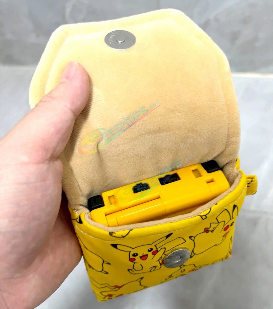  Best Nintendo GameBoy Advance SP Soft Storage Bag Thickened Protective Carry Pouch Pikachu Edition Yellow, Cheap Game Boy Advanced GBASP Handheld Game Console, Handmade Thickened Water & Impact Resistant Carry Travel Pouch Pocket Free Shipping 