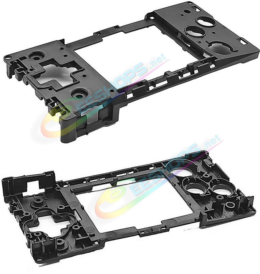  Cheap Nintendo GameBoy Micro Extra Internal Skeleton Front / Rear Bracket Black Color Replacement, Best New Game Boy Micro Handheld Game Console DIY Inner Upper / Lower Support Holder 2 PCS Set Spare Parts Accessories Free Shipping 